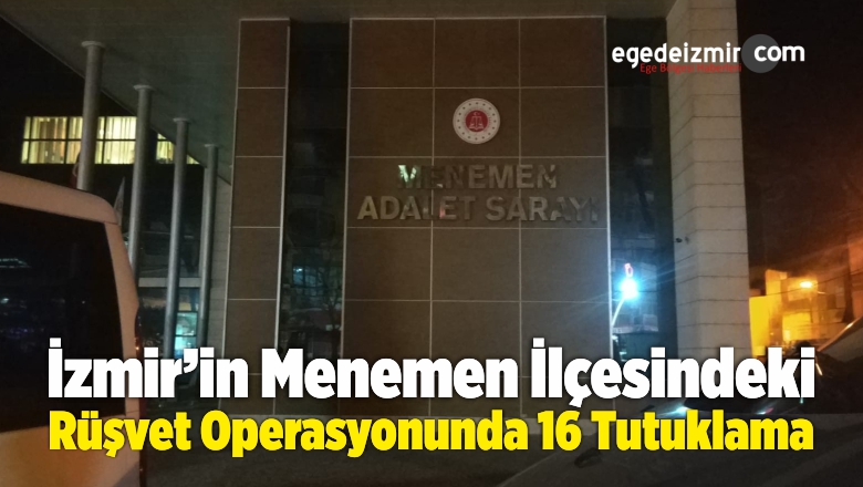 Rüşvet Operasyonunda
