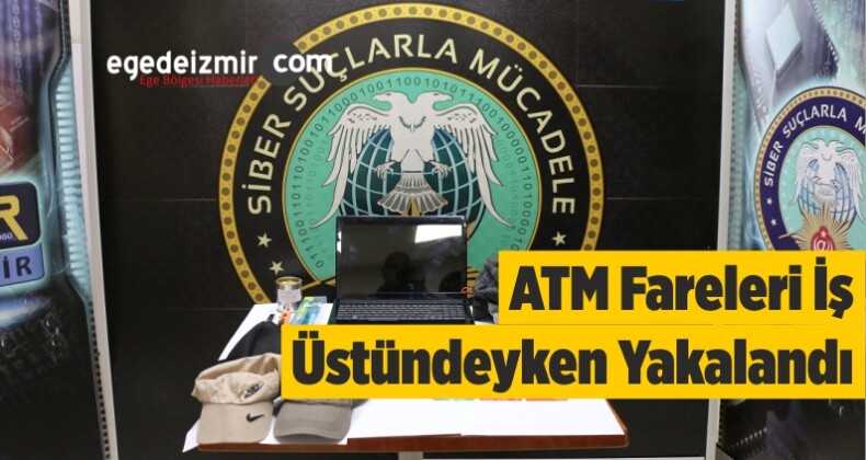 ATM Fareleri İş Üstündeyken Yakalandı