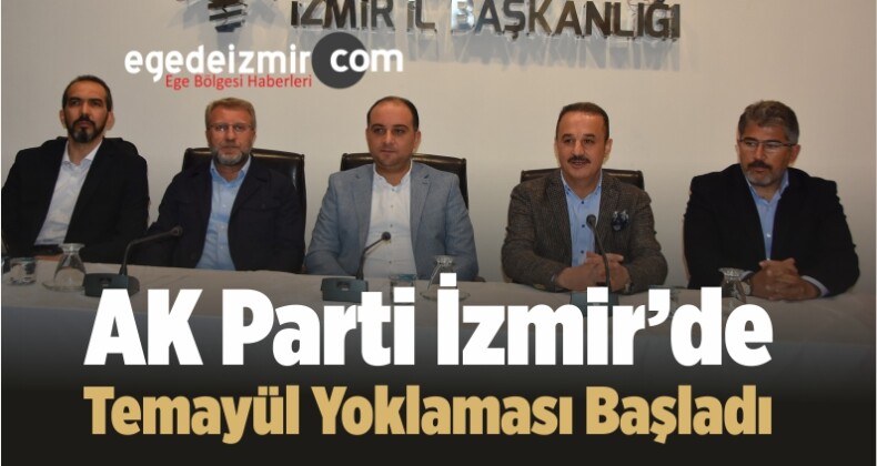 AK Parti İzmir’de Temayül Yoklaması Başladı