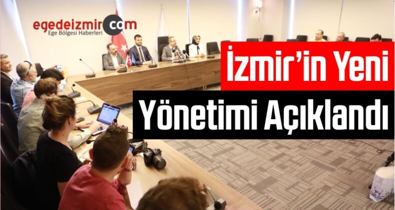 AK Parti İzmir’in Yeni Yönetimi Açıklandı