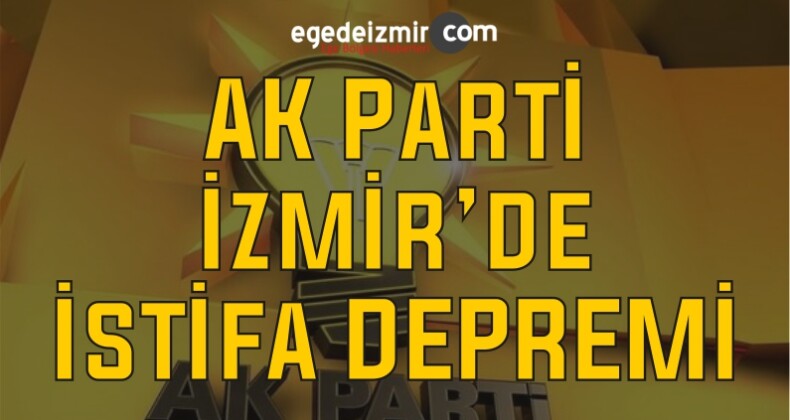 AK Parti İzmir Menderes İlçe Başkanı Mehmet İmre Görevinden İstifa Etti !