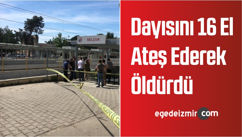 ateş ederek öldürdü