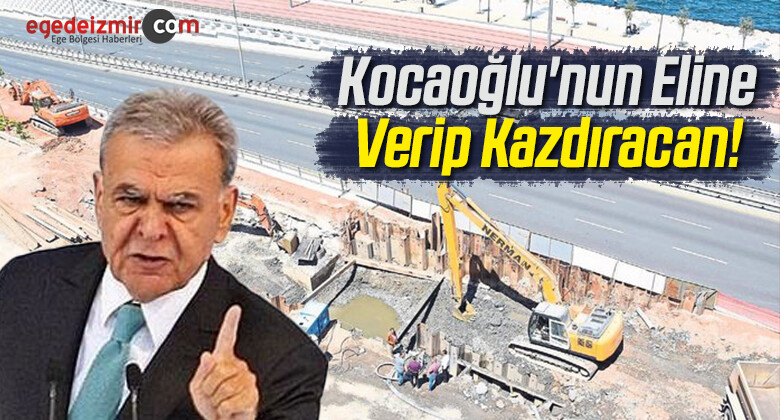 İzmir Büyükşehir Konak’taki Alt Geçitte Baca İmalatını Unuttu