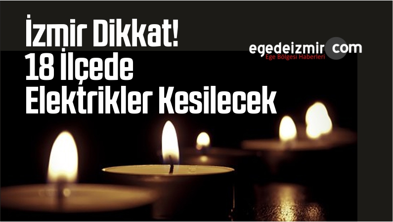 İzmir Elektrik Kesintisi