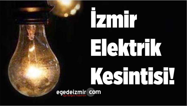 İzmir Elektrik Kesintisi!