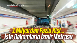 19 Yılda “1 Milyar” Yolcu Taşıdı! İşte Rakamlarla İzmir Metrosu