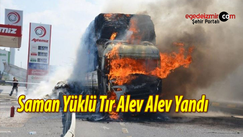 tır yandı