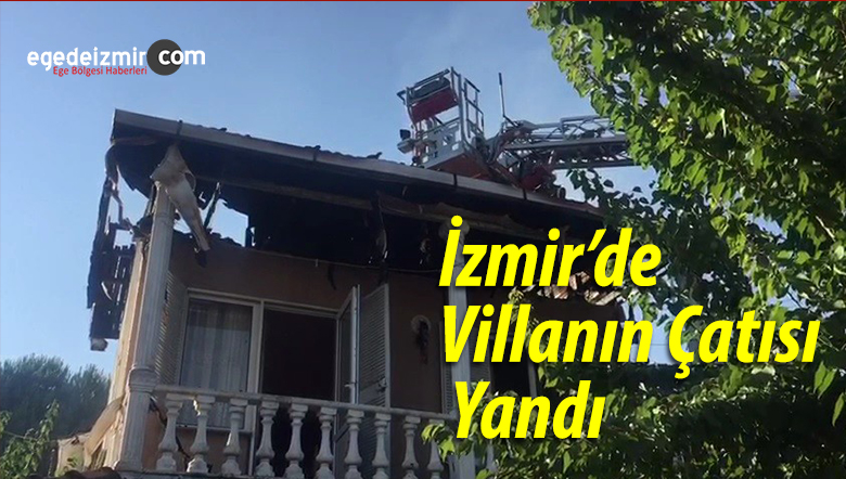 çatısı yandı