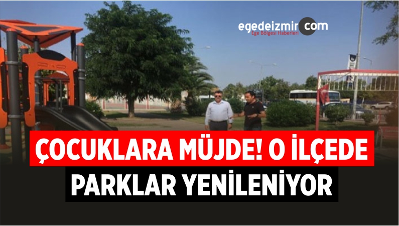 ÇOCUKLARA MÜJDE! O İLÇEDE