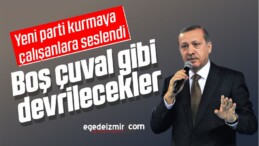 Erdoğan’dan AK Parti’den Ayrılanlara Sert Eleştiri