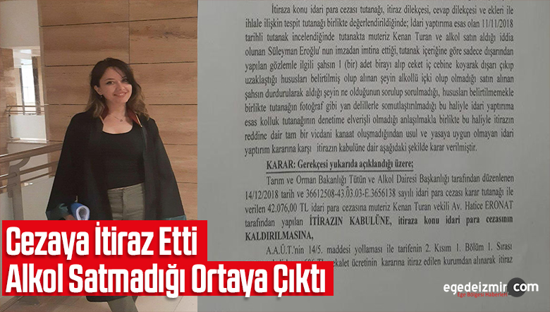 itiraz etti