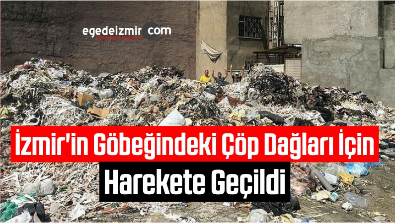 İzmir'in Göbeğindeki Çöp Dağları İçin Harekete Geçildi