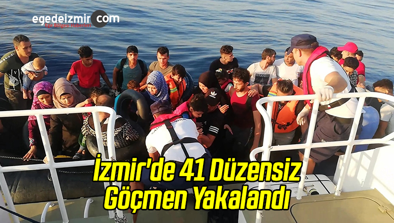 41 Düzensiz Göçmen