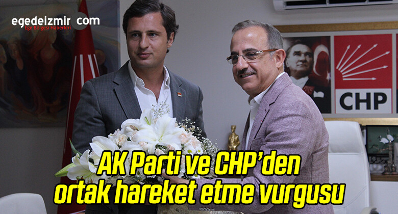 İzmir’de AK Parti’den CHP’ye Ziyaret
