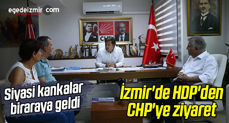 HDP İzmir İl Teşkilatı CHP İl Başkanlığı’nı Ziyaret Etti