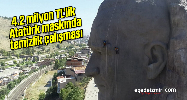 İzmir’deki Atatürk Maskı’nda Bakım Çalışması Başlatıldı