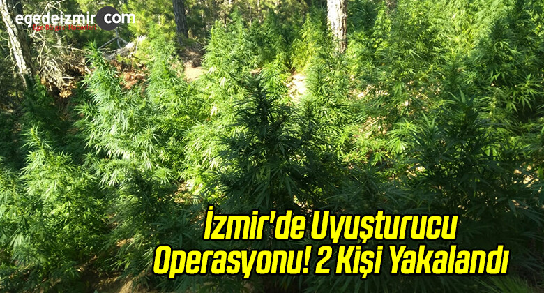 İzmir’de Uyuşturucu Operasyonu! 2 Kişi Yakalandı