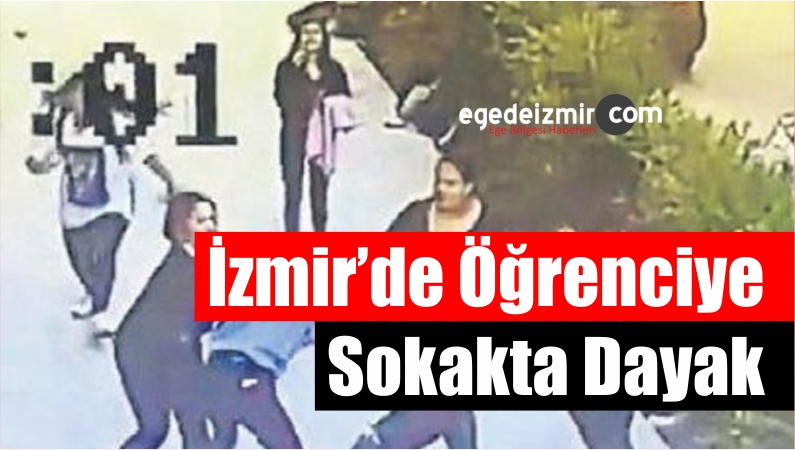 Kız Öğrenciye Sokakta Dayak