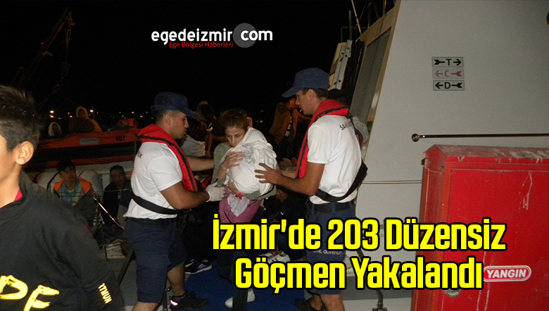 203 Düzensiz Göçmen