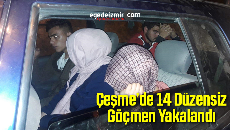 14 Düzensiz Göçmen