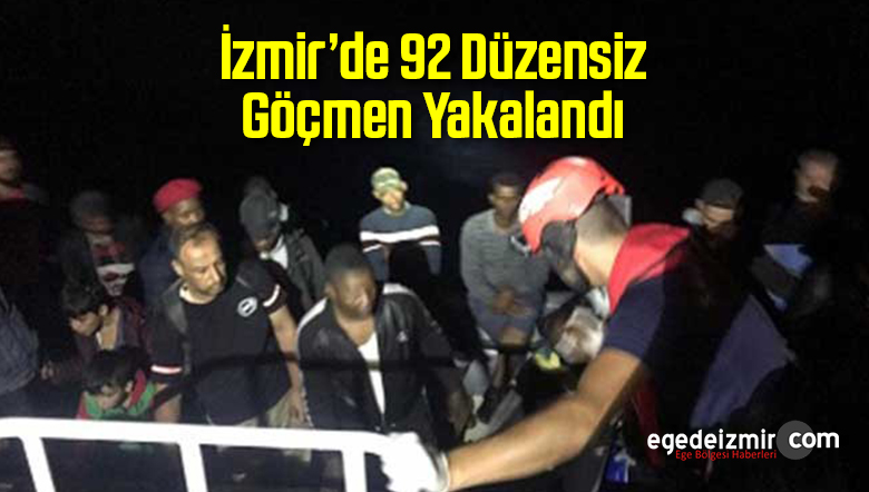 92 Düzensiz Göçmen