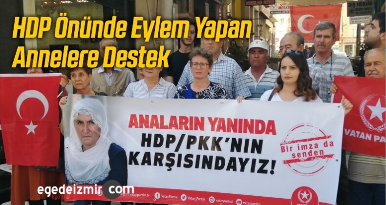 HDP Önünde Eylem Yapan Annelere Destek