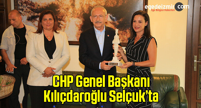 Kemal Kılıçdaroğlu Selçuk İlçesinde Belediyeyi Ziyaret Etti