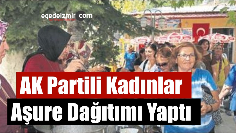Aşure Dağıtımı Yaptı