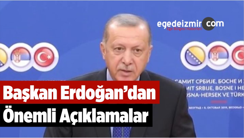 Başkan Erdoğan'dann
