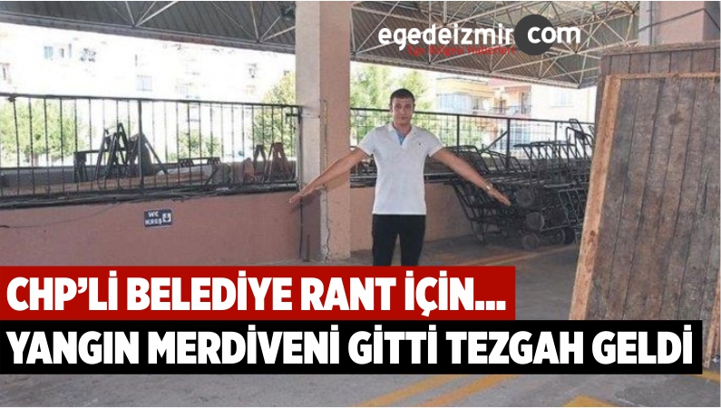 CHP'Lİ BELEDİYE RANT İÇİN