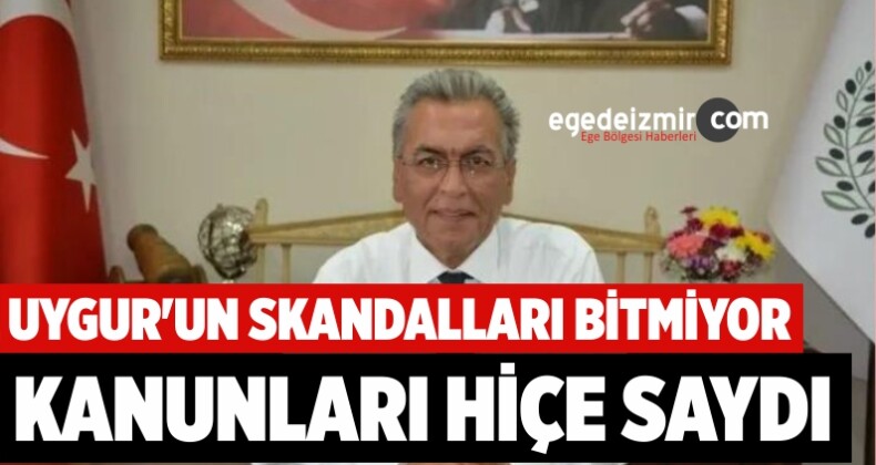 CHP’li Torbalı Belediye Başkanı İsmail Uygur’un Skandalları Bitmek Bilmiyor!