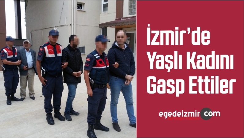 Yaşlı Kadını Gasp Ettiler