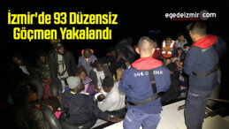 İzmir’de 93 Düzensiz Göçmen Yakalandı