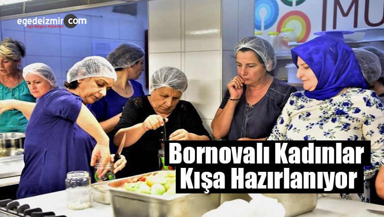 kadınlar kışa hazırlanıyor