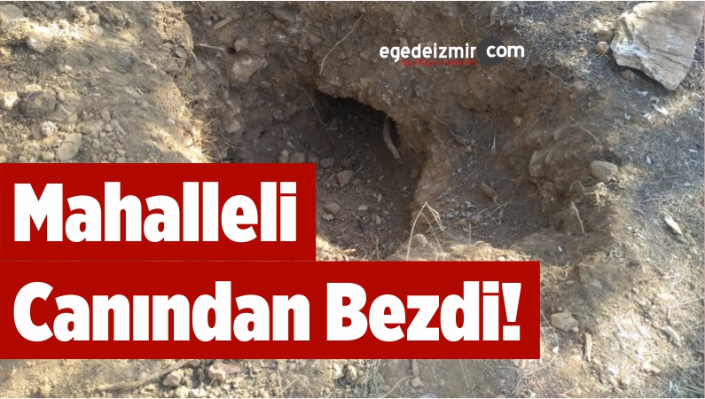 mahalleli canından bezdi