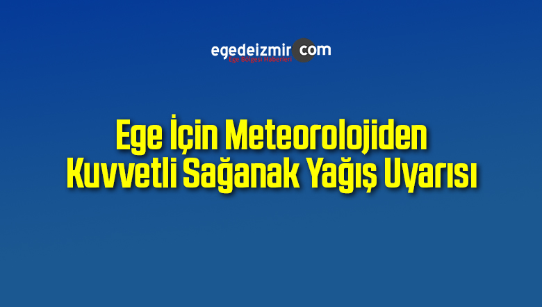 Kuvvetli Sağanak Yağış