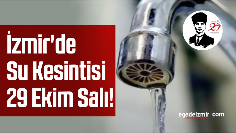 İzmir'de SU