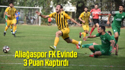 Aliağaspor FK Evinde 3 Puan Kaptırdı
