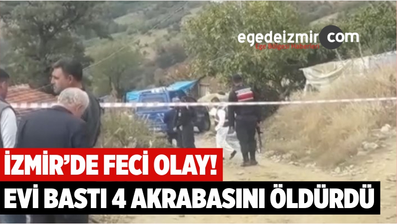İZMİR'DE FECİ OLAY