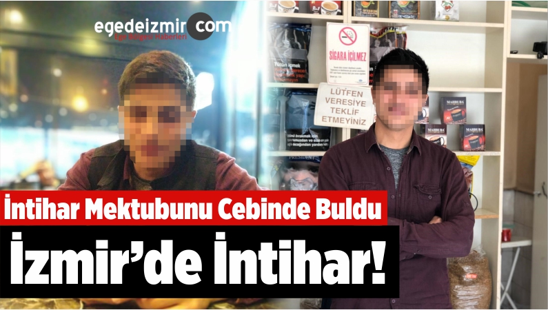 İntihar Mektubunu Cebinde Buldu