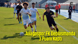 Aliağaspor FK Deplasmanda 3 Puanı Kaptı