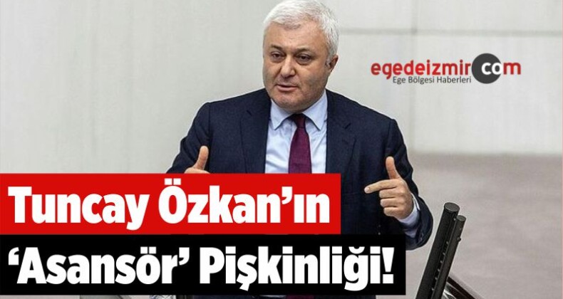 Tuncay Özkan’ın ‘Asansör’ Pişkinliği!