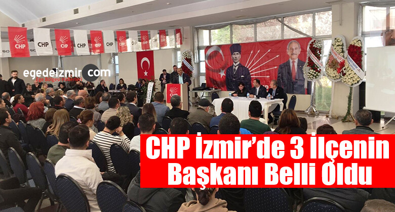 CHP İzmir’de Urla,Seferihisar Ve Bayındır Başkanları Belli Oldu