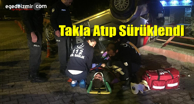 Aydın’da Otomobil Takla Attı: 1 Ağır Yaralı