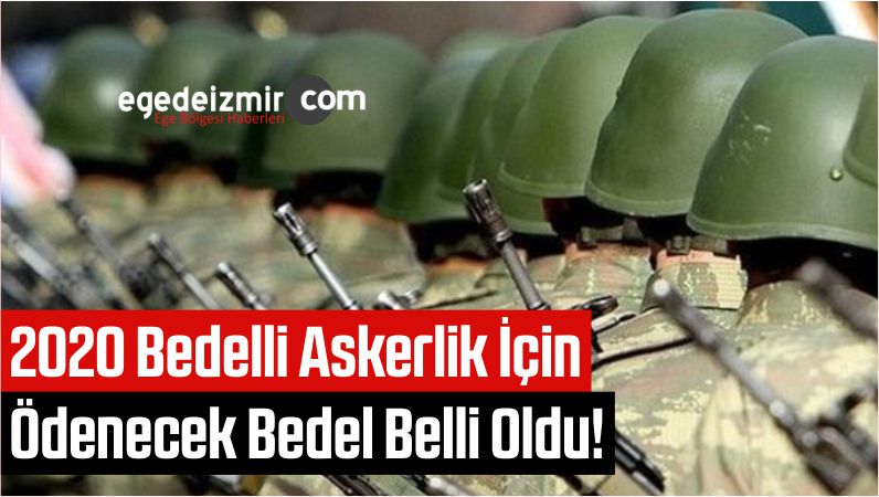 2020 Bedelli Askerlik İçin