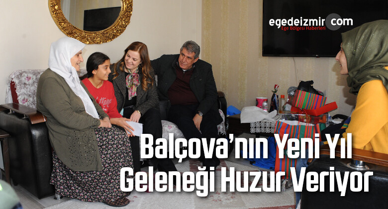 Balçova’nın Yeni Yıl Geleneği Huzur Veriyor