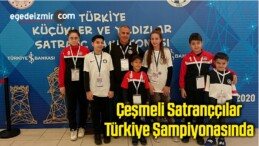Çeşmeli Satranççılar Türkiye Şampiyonasında