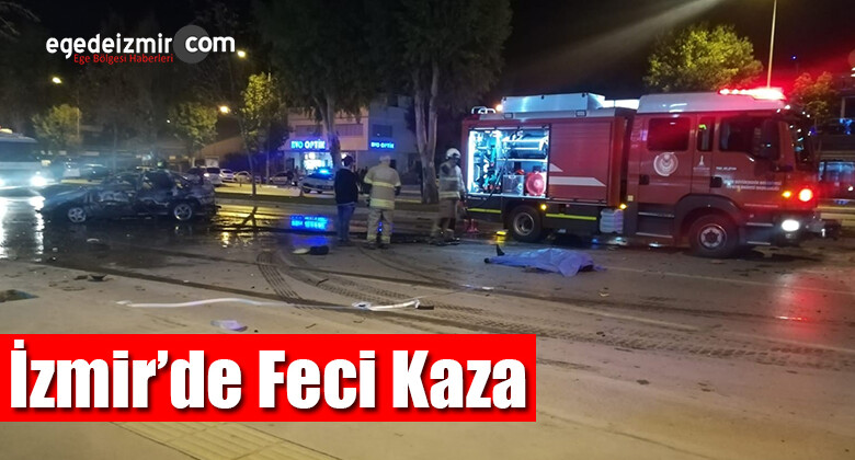 Takla Atan Araçtan Caddeye Savruldular: 2 Ölü 1 Yaralı