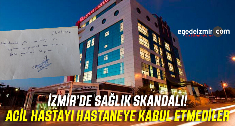 İzmir’de Sağlık Skandalı! Avukat Özvatan’ı Acile Almadılar! Tedavi Etmediler