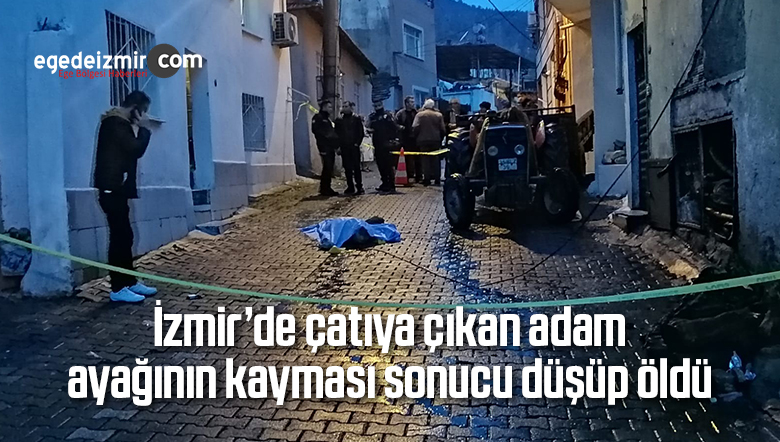 ayağının kayması